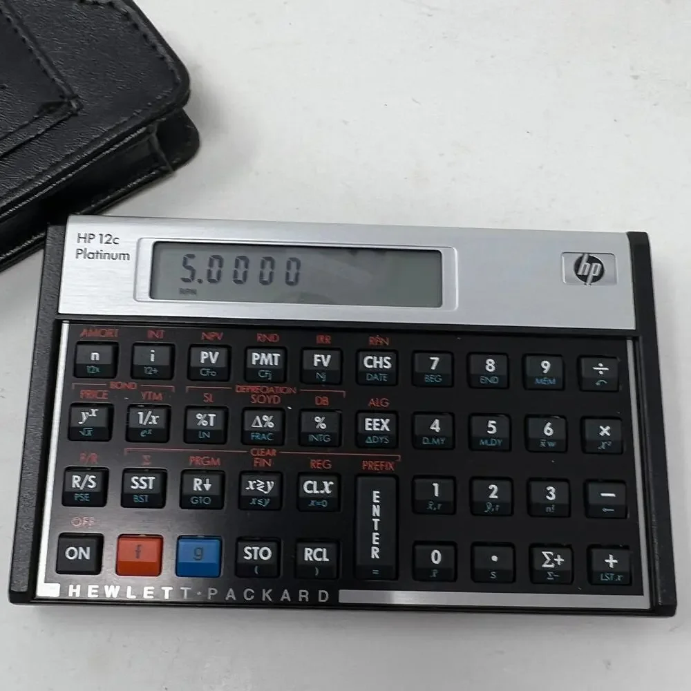hp 12c Platinum Financial Calculator